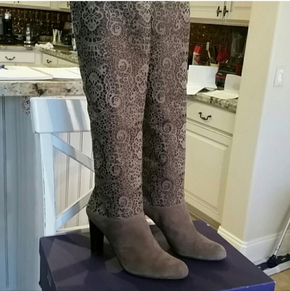 Stuart weitzman tall suede boots - Picture 4 of 8